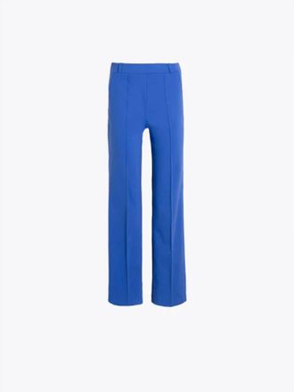 Vilagallo Womens Straight Trousers In Blue