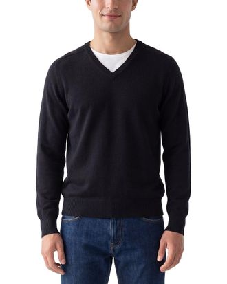 N.Peal N.Peal The Mayfair 100% Cashmere V-Neck Sweater