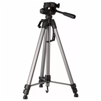 Trade Shop Trade Shop - Cavalletto Treppiedi Universale Videocamera Bj-1200 Fotocamera Digitale 1,5m