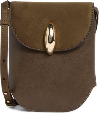 Dolce Vita Perry Top Flap Phone Crossbody Bag in Olive at Nordstrom Rack