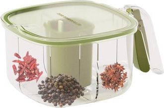 OEM Recipiente Para Especias, Tarros Transparentes Para Especias, Tarro Para Az&uacute;car, Caja Para Especias, 21 X 14,5 X 8,5 Cm
