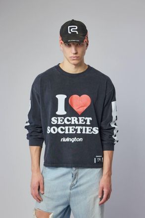 RRR123 Secret Societites Garden LS Black