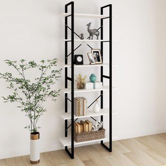 Berkfield Home High Cabinet White 80x30x210 cm Solid Pine Wood | Size: 80 x 30 x 210 cm