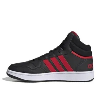 adidas Hoops 3.0 Mid Black Scarlet ID9835