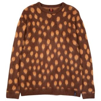 Santa Cruz Jaguar Knit Crew Pullover f&uuml;r Herren | braun
