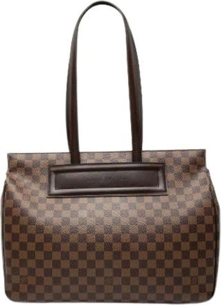 Louis Vuitton Pre-owned Tote Bags, female, Brown, Size: ONE SIZE Pre-owned Parioli GM