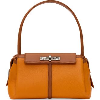 Hammitt Medium Lock Bag in Tailored Tangerine/Silver at Nordstrom