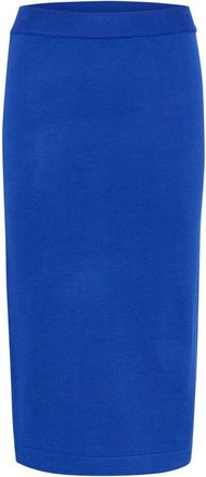 Saint Tropez Blauwe Surf Rok - Strakke Pasvorm - Dames - Midirokken - Blauw - XS - Rokken