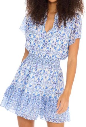 Allison New York Clara Mini Dress In Grecian Tiles
