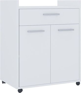 Vicco Contenitore per rotoli Ansel, Bianco, 60 x 40 cm con cassetti, Vicco