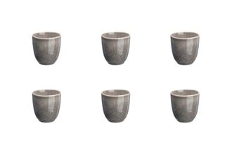 Bj&ouml;rn Borg Taza 15cl - 6 Piezas - Gris hormig&oacute;n