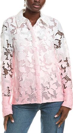 Oscar De La Renta Silk-Lined Blouse