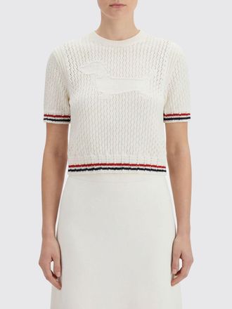 Thom Browne Maglia di cotone con logo Thom Browne