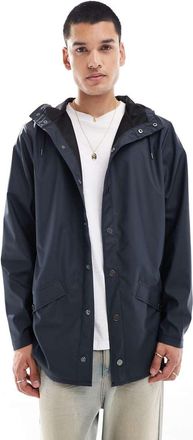 Rains 12010 waterproof short jacket in navy