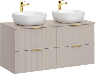 Petits Meubles Mueble lavabo estratificado Beige