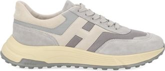 Hogan Grey Color Block Sneakers