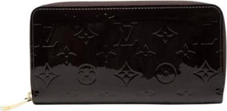 Louis Vuitton Pre-owned Wallets, female, Purple, Size: ONE SIZE Pre-owned Zippy Wallet Monogram Vernis Long Wallet