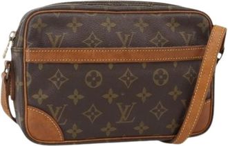 Louis Vuitton Pre-owned Vintage Monogram Schoudertas - Dames - Vintage Schoudertas - Bruin - ONE Size - Leer - Vintage