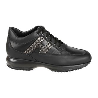 Hogan Interactive Sneakers - Dames - Sneakers - Zwart - 38 EU - Leer - Schoenen