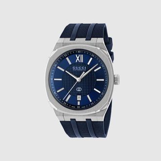 Gucci 25H Watch, 40mm, Steel, Steel
