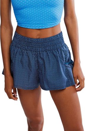 Free People FP Movement Get Your Flirt On Shorts in Summit Frost at Nordstrom, Size X-Small