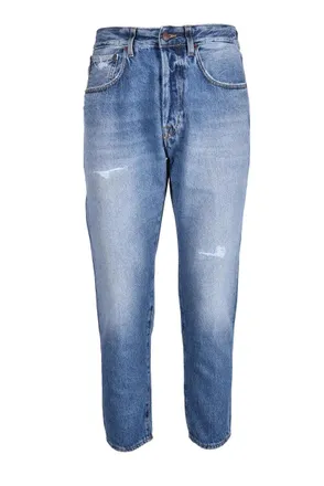 + People Classic Straight-Leg Recycled Denim Jeans