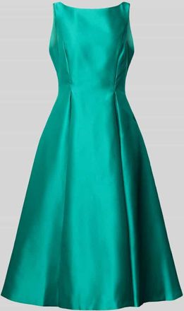 Adrianna Papell Cocktailkleid mit Rundhalsausschnitt in Gruen, Gr&ouml;&szlig;e 34
