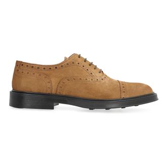 Bruno Magli Klassieke Leren Brogue Veterschoenen - Heren - Nette schoenen - Bruin - 41 EU - Leer - Schoenen