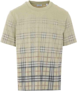 Burberry Glade Green Check T-Shirt