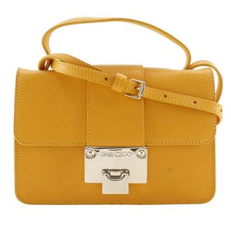 Jimmy Choo London Leather Handbag (Pre-Owned)