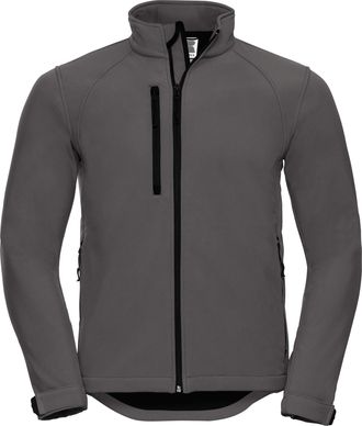 Russell Athletic Russell Heren Soft Shell-jasje (Titanium Massief)