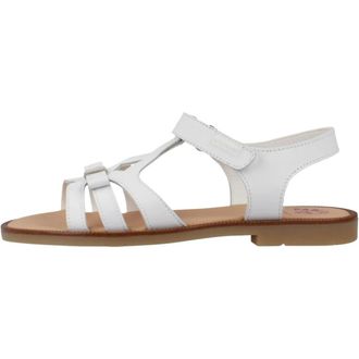 Pablosky Sandaal met klittenbandsluiting - Dames - Sandalen - Wit - 34 EU - Leer - Schoenen