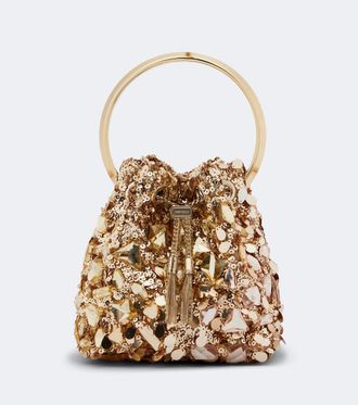 Jimmy Choo London Bon Bon embellished bucket bag