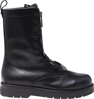 Valentino Garavani Combat leren laarzen