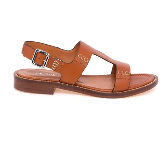 Guglielmo Rotta Sandalo - female - Guglielmo Rotta - Flat Sandals - Brown - 6 UK - Shoes