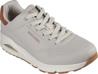 Skechers Mens Uno-Suited On Air Sneaker, Natural, 10 UK