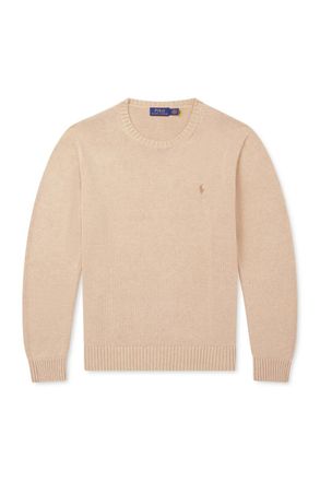 Polo Ralph Lauren Logo-Embroidered Cotton Sweater