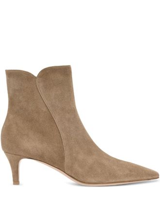 Gianvito Rossi Levy Wildlederstiefel