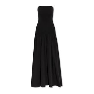 By Malene Birger Marciella Jurk - Dames - Maxi kleedjes - Zwart - L - Kleedjes