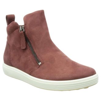 Ecco Ecco Soft 7 470313 Nubuck Womens High Top Boots - Andorra - Size:UK 7.5