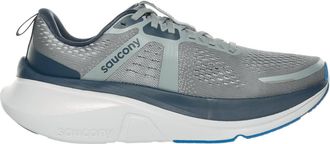 Saucony Mens Guide 18 Running Shoes In Flint/navy