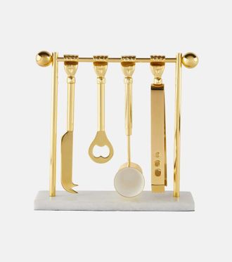 Jonathan Adler Barbell barware set