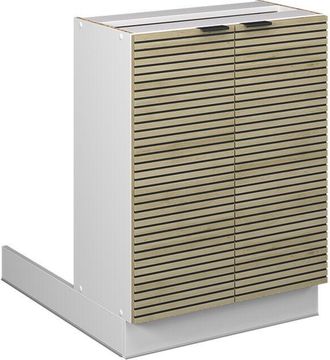 Vicco Isla De Cocina Fame-line, Panel De Roble, 60 Cm Sin Encimera