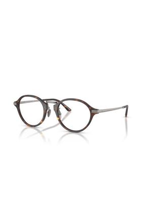 Giorgio Armani 50mm Phantos optical glasses in Tortoise at Nordstrom
