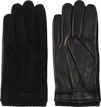 Howard London Leren handschoenen Bob - Heren - Handschoenen - Zwart - 10 IN - Wol - Accessoires