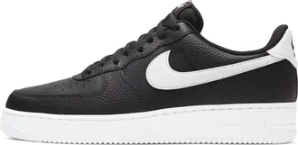 Nike Mens Air Force 1 07 Shoes in Black | CT2302-002