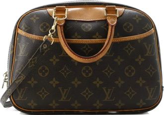 Louis Vuitton Trouville Handbag Monogram Canvas satchel - Bruin