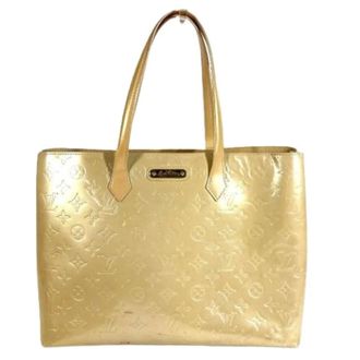 Louis Vuitton Pre-owned Tote Bags, female, Beige, Size: ONE SIZE Pre-owned Vintage Monogram Vernis Tote Bag