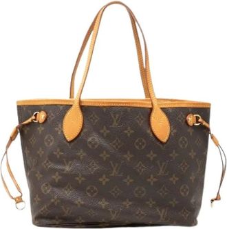 Louis Vuitton Pre-owned Neverfull PM - Dames - Vintage Shopper - Bruin - ONE Size - Leer - Vintage