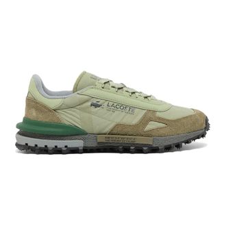 Lacoste Schoenen, Heren, Groen, 44 EU, Leer, Elite Active 225 Sneakers
